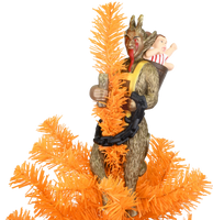 
              Krampus Halloween tree topper
            