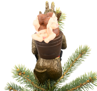 
              Creepy Krampus Tree Topper for Christmas or Halloween Trees - Large 10"
            