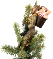 
              scary tree topper
            