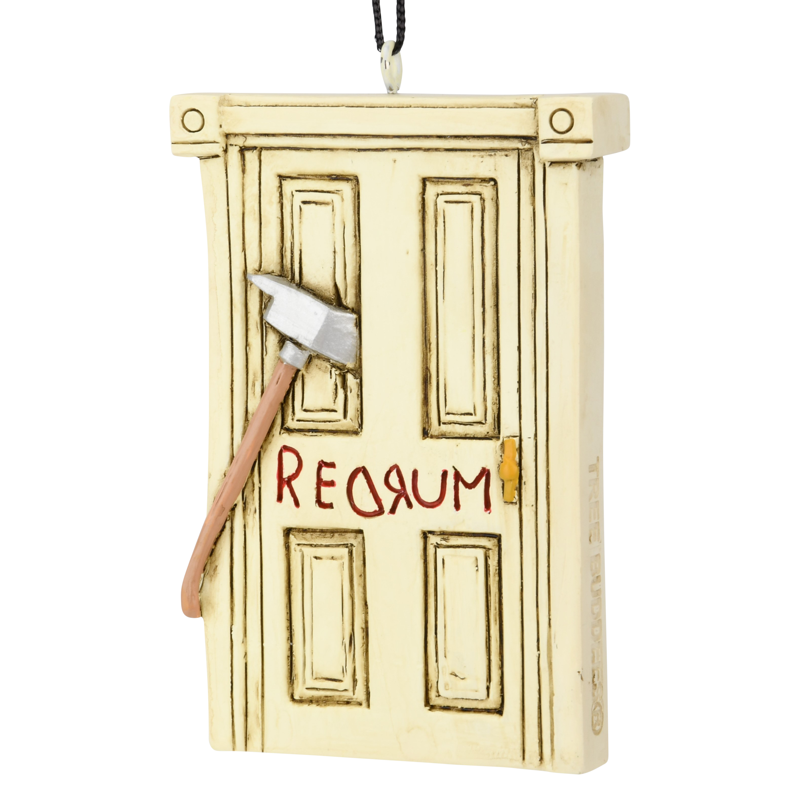 Creepy Door with an Axe Through it Halloween / Christmas Ornaments