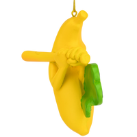 
              Tree Buddees x Savannah Bananas Logo Official Banana Ball Ornament - Limited Edition
            