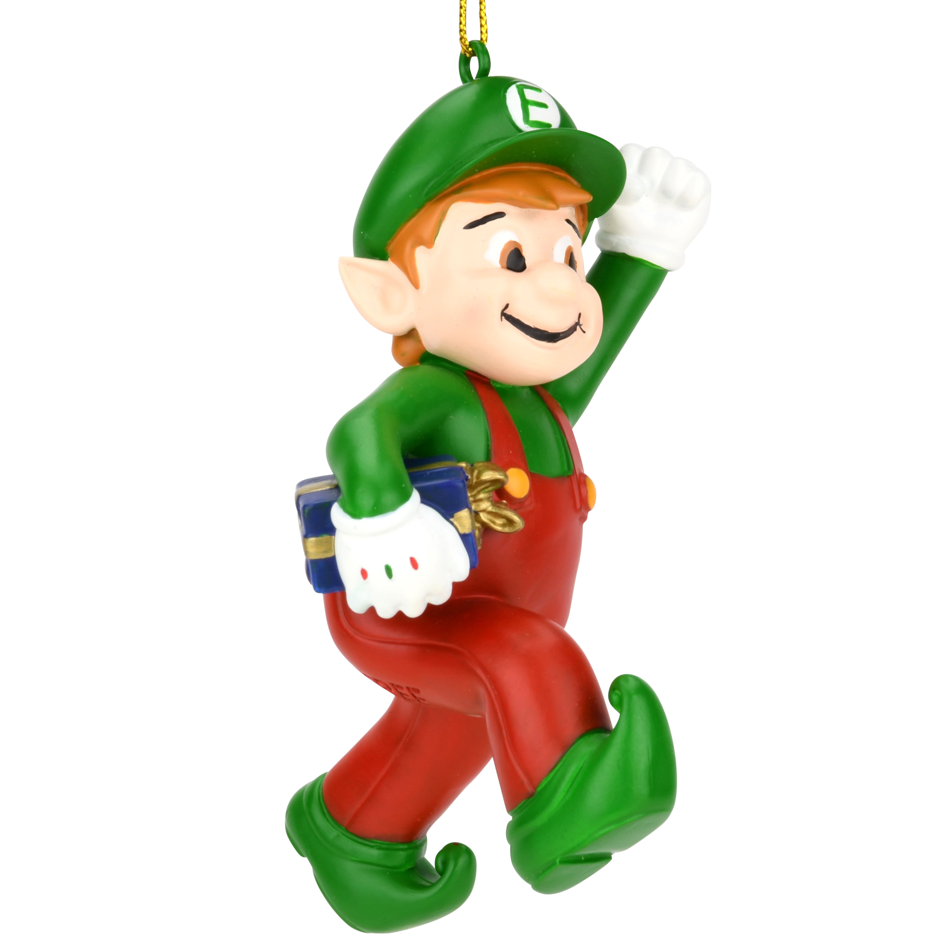 Super Elf Bros Fun & Unique Gamer Christmas Ornaments