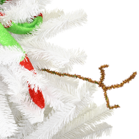 
              Cute Snowman Christmas Tree - 5 Foot Tall - Accessories Included
            