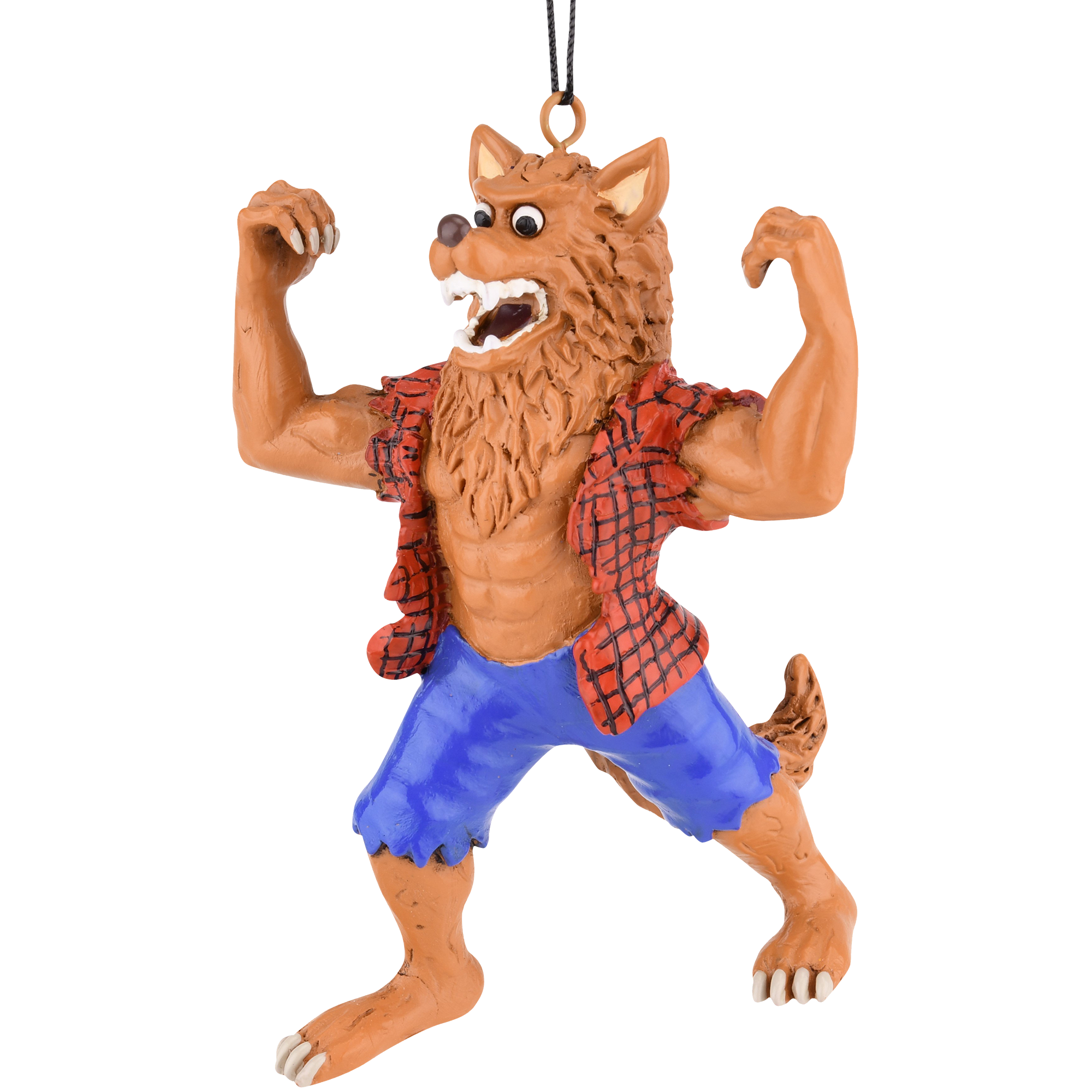 werewolf halloween ornament