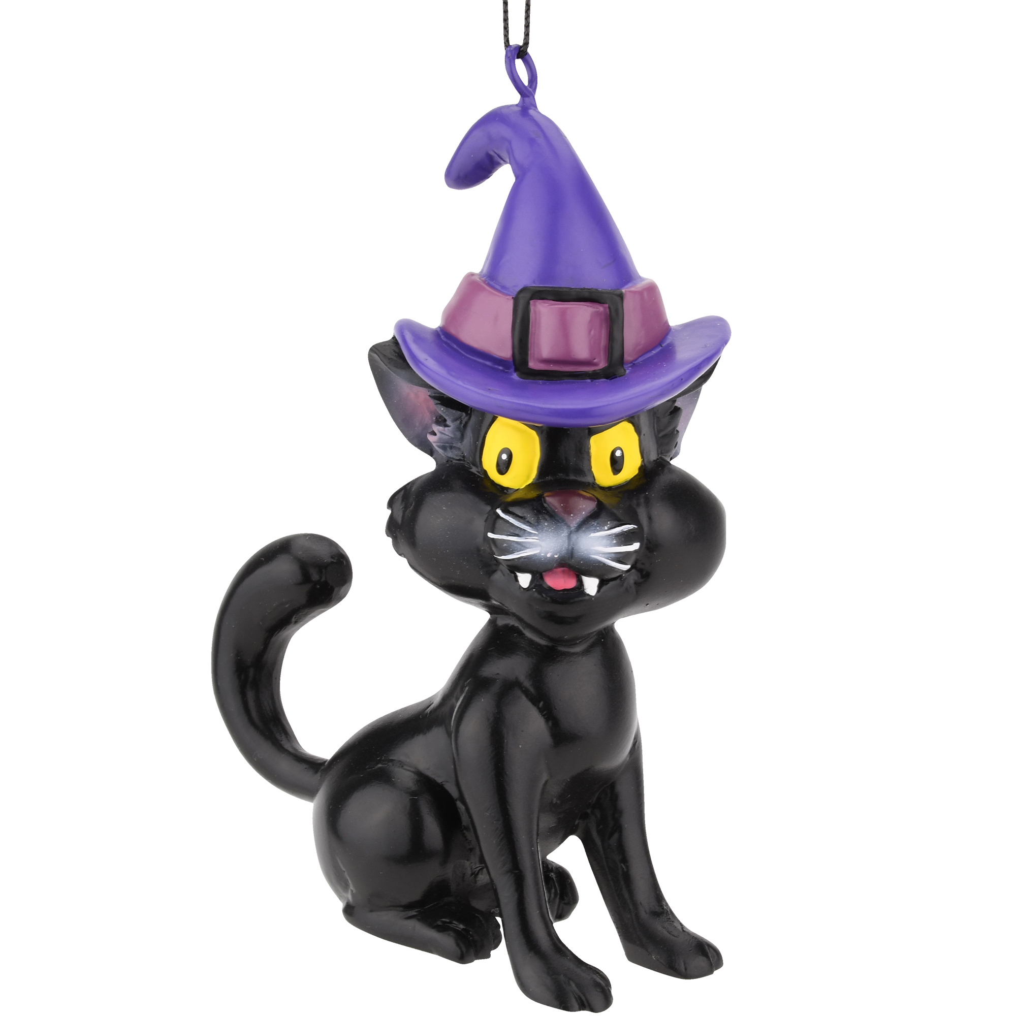 black cat halloween decoration