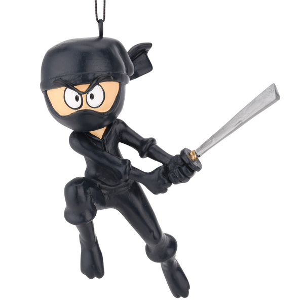 Ninja christmas ornament