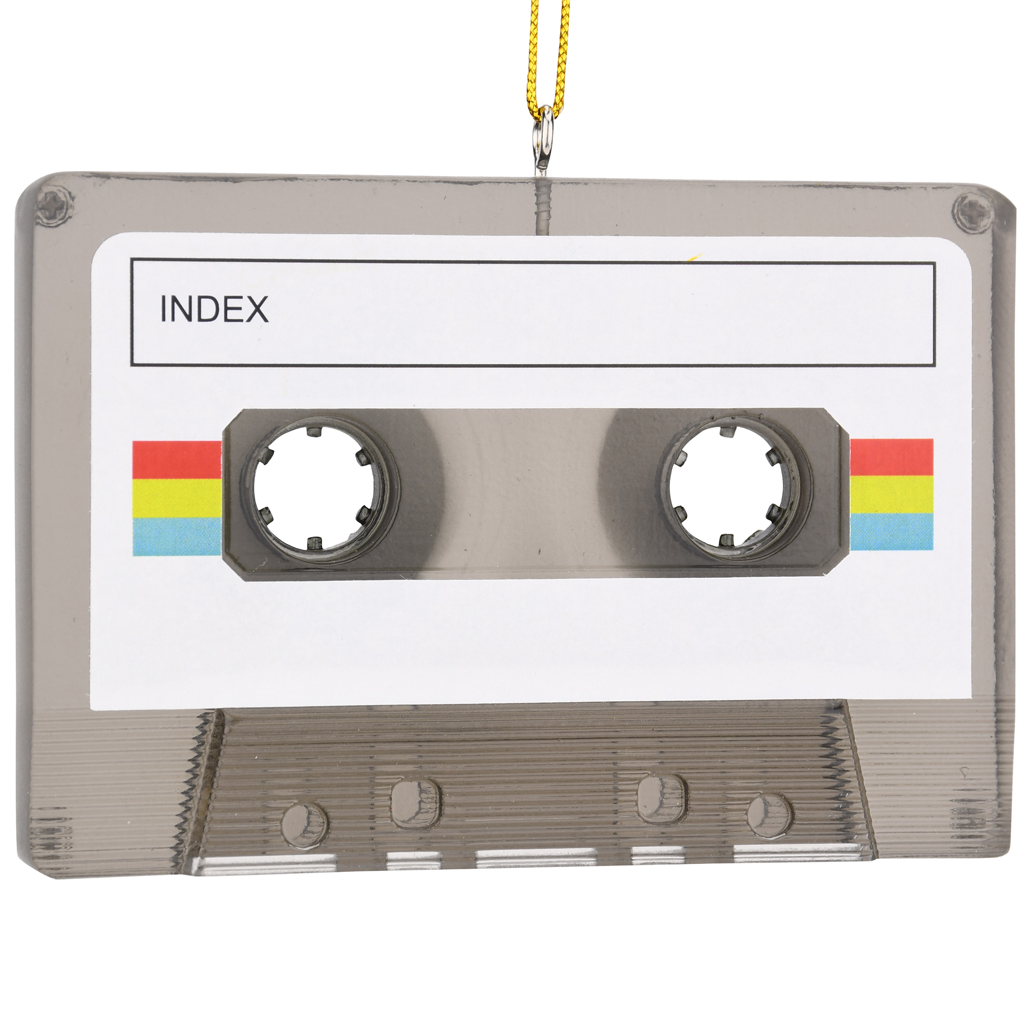 Cassette tape Christmas ornament