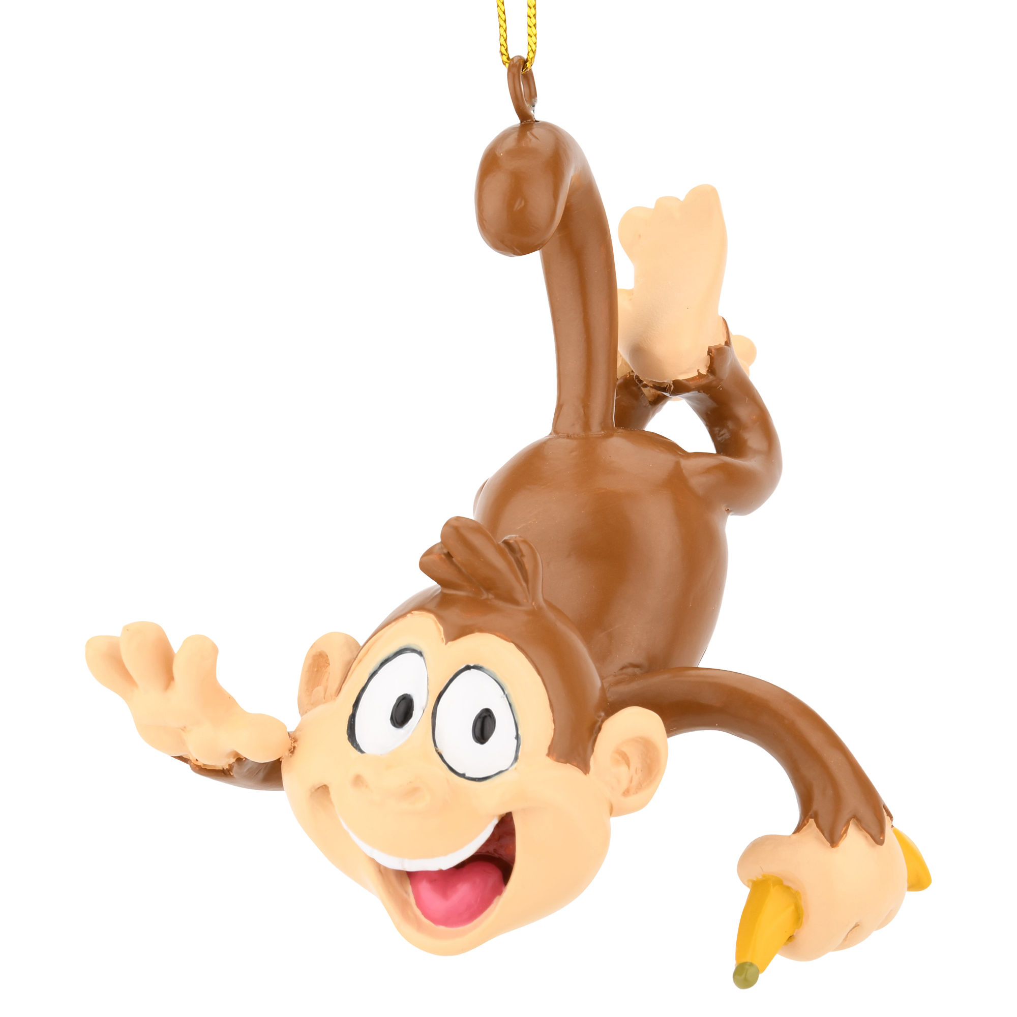monkey christmas ornament