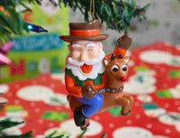 
              cowboy Christmas ornaments
            