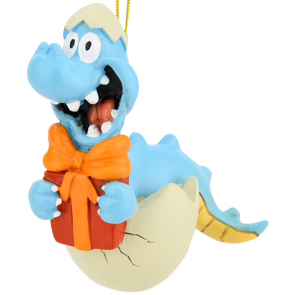 baby dinosaur Christmas ornament for tree