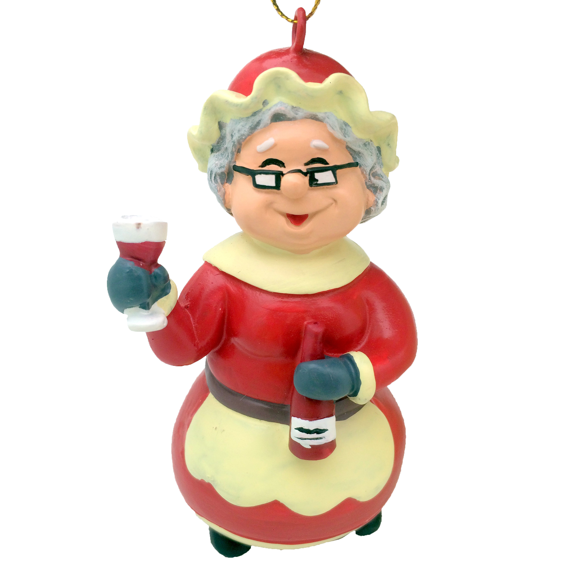 fun wine ornament