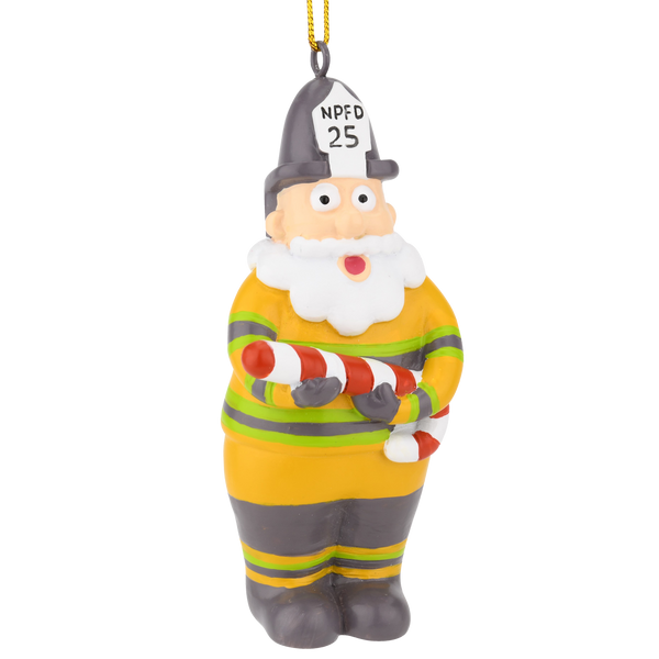 firefighter christmas ornaments