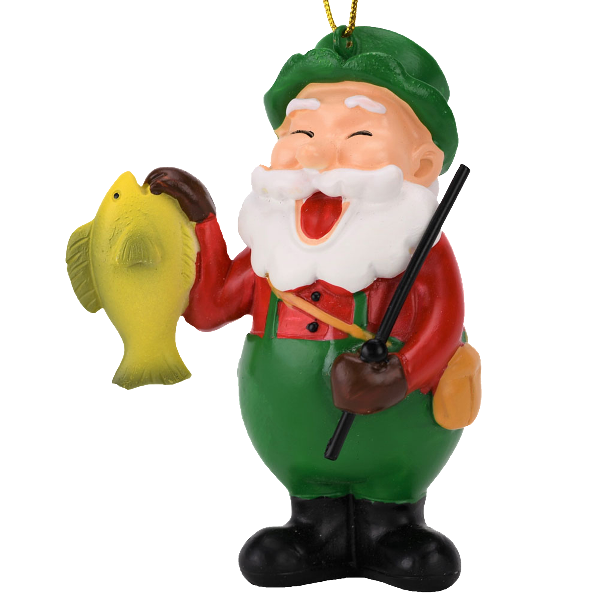 Santa fishing