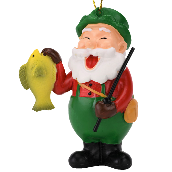 Santa fishing