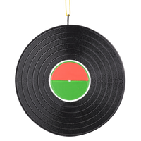
              record christmas ornament
            