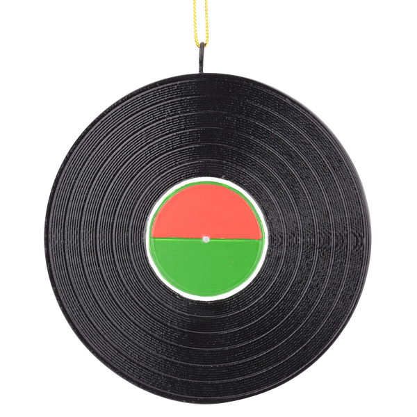 record christmas ornament