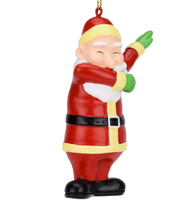 
              funny dancing Santa
            