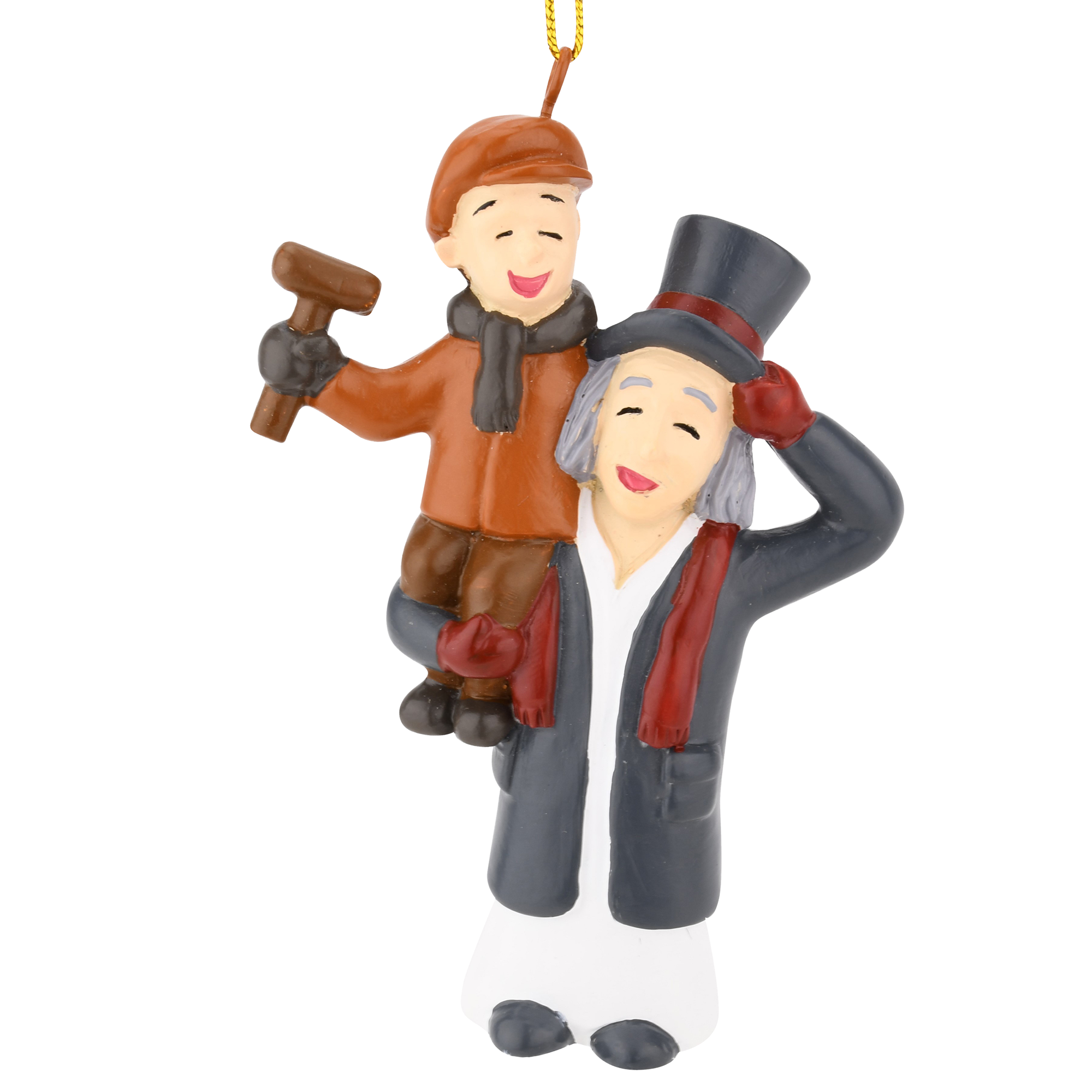 Scrooge and Tiny Tim
