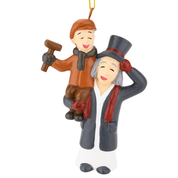 Scrooge and Tiny Tim