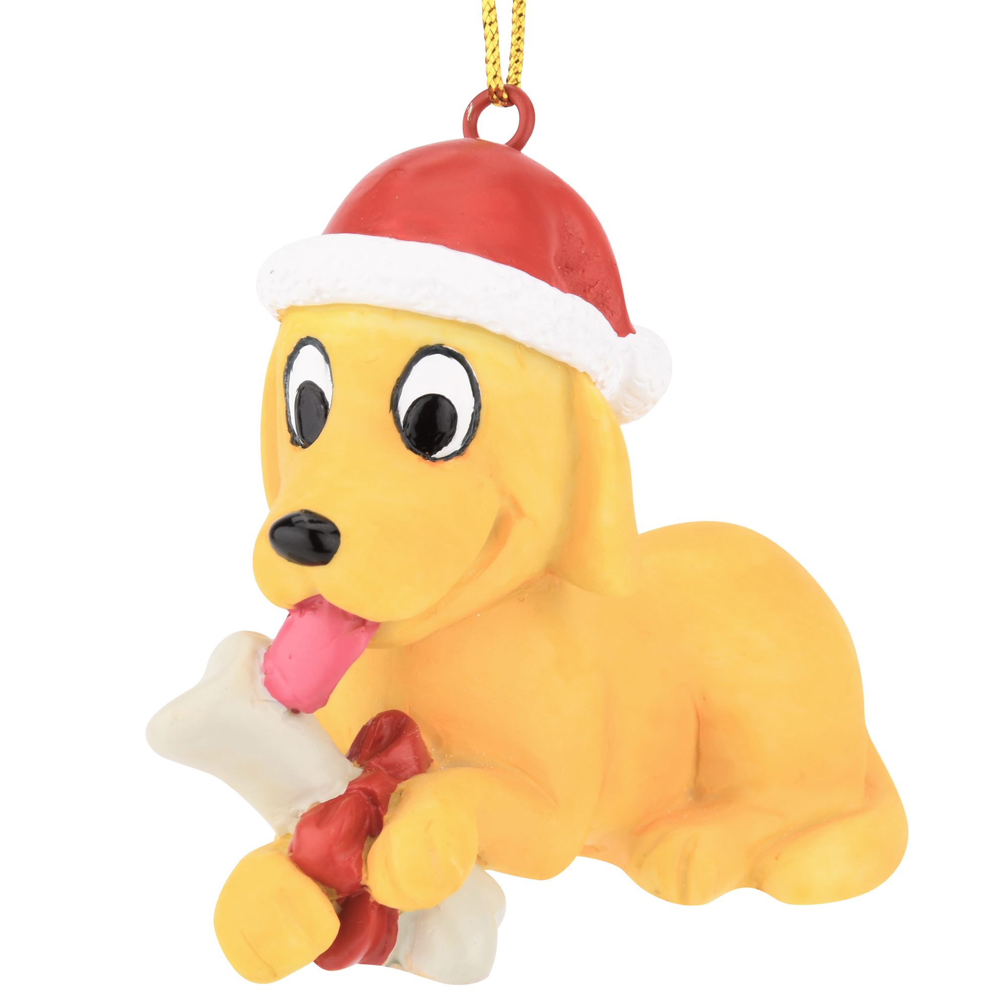 retriever christmas ornament