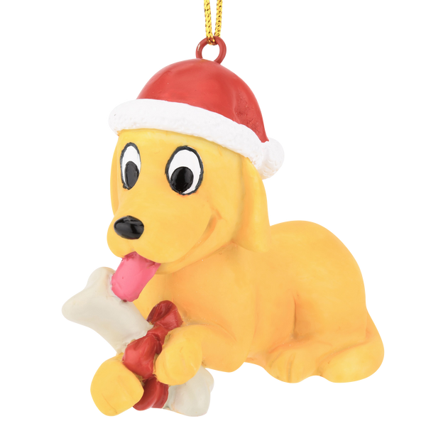 retriever christmas ornament