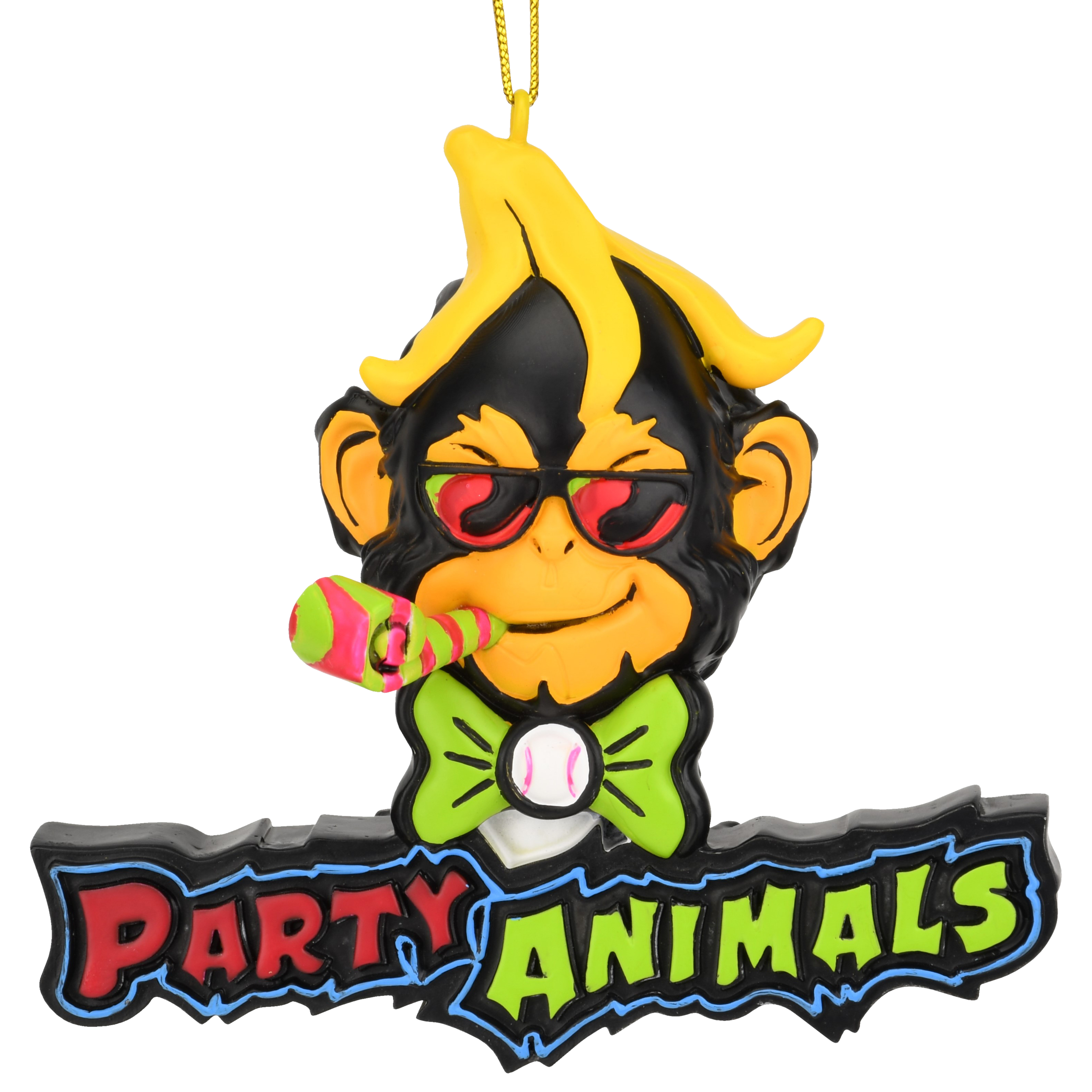 Tree Buddees x Party Animals Logo Official Banana Ball Ornament - Limited Edition