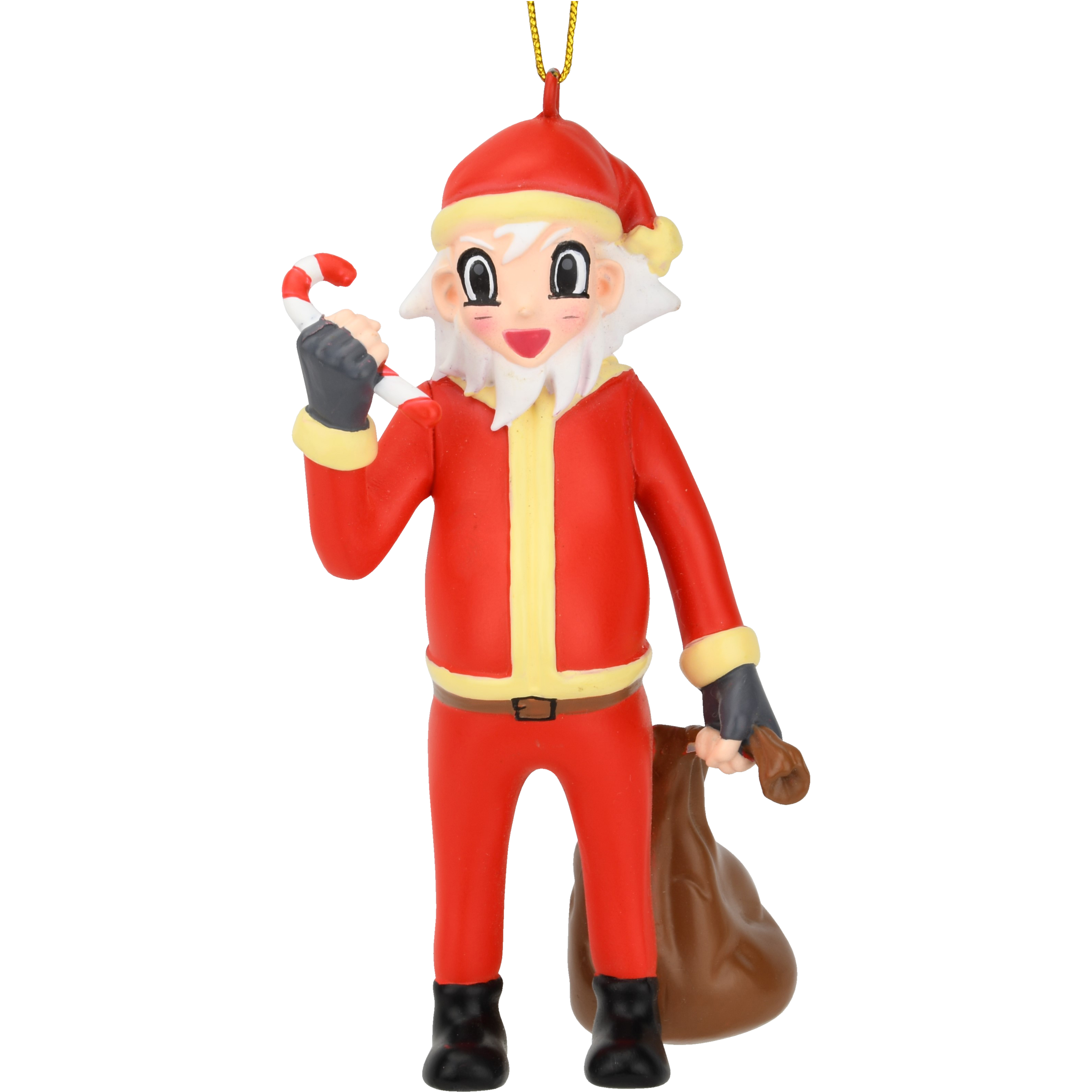 Anime Santa Claus Christmas Cartoon Character Ornament