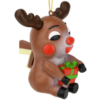 
              Anime Reindeer Christmas Cartoon Character Ornament
            