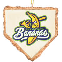 
              Tree Buddees x Savannah Bananas Home Plate Official Banana Ball Ornament - Limited Edition
            