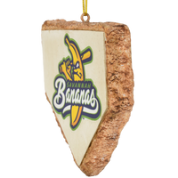 
              Tree Buddees x Savannah Bananas Home Plate Official Banana Ball Ornament - Limited Edition
            