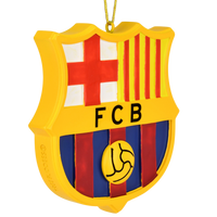 
              Tree Buddees x FC Barcelona Official Futbol Club Ornament Barça Soccer Limited Edition - Barca Crest
            