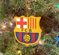 
              Tree Buddees x FC Barcelona Official Futbol Club Ornament Barça Soccer Limited Edition - Barca Crest
            