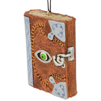 
              Book of Spells Halloween Ornament Witches Witchcraft Book Decoration
            