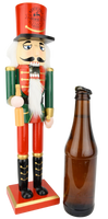 
              Beercracker® – Bottle Opener Nutcracker – 15 Inch Tall Functional Bottle Opening Décor – Funny Gift for Beer Lovers
            