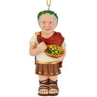
              Caesar Salad Funny Play on Words Julius Caesar Christmas Ornament
            