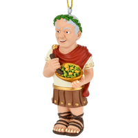 
              Caesar Salad Funny Play on Words Julius Caesar Christmas Ornament
            
