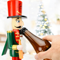 
              Beercracker® – Bottle Opener Nutcracker – 15 Inch Tall Functional Bottle Opening Décor – Funny Gift for Beer Lovers
            