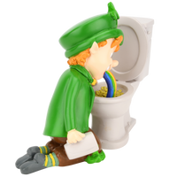 
              Pot of Gold Funny St. Patrick's Day Leprechaun Decoration Figurine
            