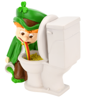 
              Pot of Gold Funny St. Patrick's Day Leprechaun Decoration Figurine
            