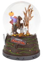 
              Sleepy Hollow Fall Themed Headless Horseman Halloween Snow Globe - Large 6.5"
            