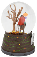 
              Sleepy Hollow Fall Themed Headless Horseman Halloween Snow Globe - Large 6.5"
            