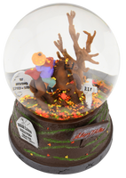 
              Sleepy Hollow Fall Themed Headless Horseman Halloween Snow Globe - Large 6.5"
            