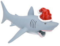 
              Great White Shark Christmas Tree Topper - Large 10"
            
