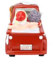 
              Sale - Santa and Mrs. Claus Partying Pickup Truck 'Hillbilly' Hot Tub 8" Decoration Figurine
            