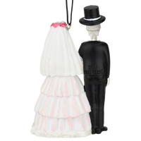 
              Death Do Us Part Skeleton Ornament or Wedding Cake Topper  – Spooky Bride & Groom
            