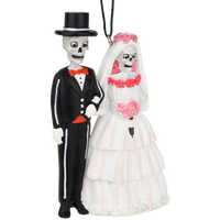 
              Death Do Us Part Skeleton Ornament or Wedding Cake Topper  – Spooky Bride & Groom
            