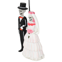 
              Death Do Us Part Skeleton Ornament or Wedding Cake Topper  – Spooky Bride & Groom
            