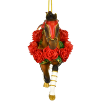 
              Tree Buddees x Kentucky Derby Official Limited Edition Christmas Ornament Churchill Downs Horse Racing Collectible - Derby Horse
            