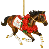 
              Tree Buddees x Kentucky Derby Official Limited Edition Christmas Ornament Churchill Downs Horse Racing Collectible - Derby Horse
            