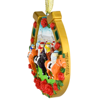 
              Tree Buddees x Kentucky Derby Official Limited Edition Christmas Ornament Churchill Downs Horse Racing Collectible - Derby Horseshoe
            
